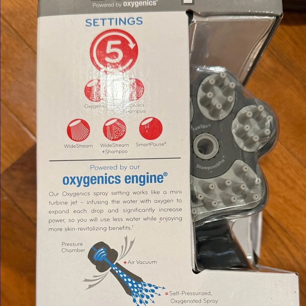 Gray Pet Grooming Tool.